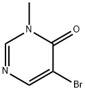5-Bromo-3-methyl-3H-pyrimidin-4-one Structure