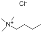 N,N,N-トリメチル-1-ブタンアミニウム·クロリド 化学構造式