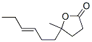 Γ-METHYL-Γ-(HEX-3T-ENYL)-BUTYROLACTON,14252-84-7,结构式