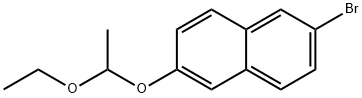 2-Bromo-6-(1-ethoxyethoxy)naphthalene 95+% Struktur