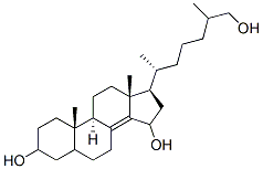 cholest-8(14)-ene-3,15,26-triol Struktur