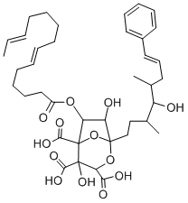 萨拉哥酸A,142561-96-4,结构式