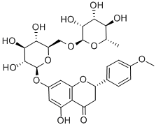 14259-47-3 (S)-7-[[6-O-(6-デオキシ-α-L-マンノピラノシル)-β-D-グルコピラノシル]オキシ]-2,3-ジヒドロ-5-ヒドロキシ-2-(4-メトキシフェニル)-4H-1-ベンゾピラン-4-オン
