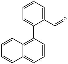 2-(1-Naphthalenyl)benzaldehyde Struktur