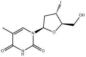 3'-DEOXY-3'-IODOTHYMIDINE Struktur