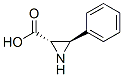 2-Aziridinecarboxylicacid,3-phenyl-,trans-(9CI) Structure
