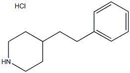 4-(2-フェニルエチル)ピペリジン塩酸塩 化学構造式