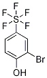 3-溴-4-羟基五氟化(苯基)硫, 1426290-12-1, 结构式