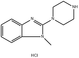 1-METHYL-2-PIPERAZIN-1-YL-1H-BENZIMIDAZOLE DIHYDROCHLORIDE,1426290-55-2,结构式