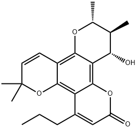 CALANOLIDE A Structure