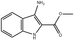 1H-Indole-2-carboxylicacid,3-amino-,methylester(9CI) Structure