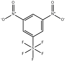 1-Pentafluorosulfanyl-3,5-dinitrobenzene Struktur