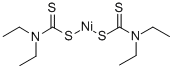 NICKEL DIETHYLDITHIOCARBAMATE Structure