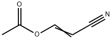 3-cyanopropenyl acetate Struktur
