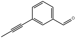 Benzaldehyde, 3-(1-propynyl)- (9CI),142686-43-9,结构式