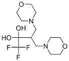 1,1,1-trifluoro-4-morpholin-4-yl-3-(morpholin-4-ylmethyl)butane-2,2-di ol Struktur