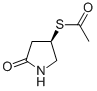 (R)-4-ACETYLTHIO-2-PYRROLIDINONE Struktur
