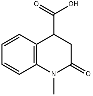 1-甲基-2-氧代-1,2,3,4-四氢喹啉-4-羧酸, 14271-45-5, 结构式