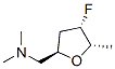 2-Furanmethanamine,4-fluorotetrahydro-N,N,5-trimethyl-,[2R-(2alpha,4beta,5beta)]- 化学構造式