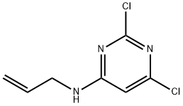 N-allyl-2,6-dichloropyriMidin-4-aMine,142729-03-1,结构式