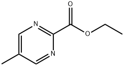 ETHYL 5-METHYLPYRIMIDINE-2-CARBOXYLATE 结构式