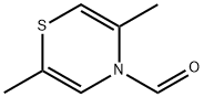 4H-1,4-Thiazine-4-carboxaldehyde, 2,5-dimethyl- (9CI) 结构式