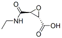 Oxiranecarboxylic acid, 3-[(ethylamino)carbonyl]-, (2S,3S)- (9CI) Structure