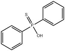 Diphenylhydroxyphosphoranethione Structure