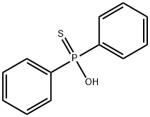 Diphenylhydroxyphosphoranethione 结构式