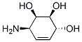 4-Cyclohexene-1,2,3-triol,6-amino-,[1R-(1alpha,2alpha,3beta,6alpha)]-(9CI) Structure