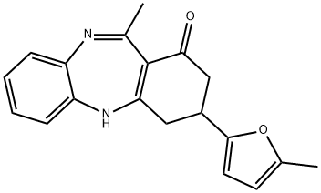 1428139-40-5 11-甲基-3-(5-甲基-2-呋喃)-2,3,4,5-四氢-1H-二苯并[B,E][1,4]二氮杂卓-1-酮