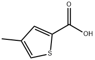 4-メチル-チオフェン-2-カルボン酸 化学構造式