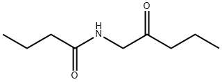 Butanamide,  N-(2-oxopentyl)- Structure