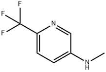 Methyl-(6-trifluoromethyl-pyridin-3-yl)-amine Structure