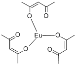 EUROPIUM (III) 2,4-PENTANEDIONATE Structure
