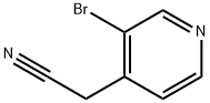 3-ブロモピリジン-4-アセトニトリル 化学構造式