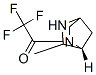 2,5-Diazabicyclo[2.2.1]heptane, 6-methyl-2-(trifluoroacetyl)-, (1R-endo)- (9CI) Struktur