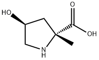 (2R,4S)-4-羟基-2-甲基吡咯烷-2-羧酸,142896-75-1,结构式