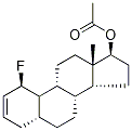 1-Fluoro-5α-androst-2-en-17β-ol Acetate
