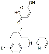 N-[(4-브로모페닐)메틸]-N'-에틸-N'-메틸-N-2-피리딜에틸렌디아민말레에이트