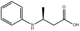 (S)-3-苯氨基丁酸,142925-36-8,结构式