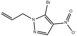 1-烯丙基-5-溴-4-硝基-1H-吡唑,1429309-53-4,结构式