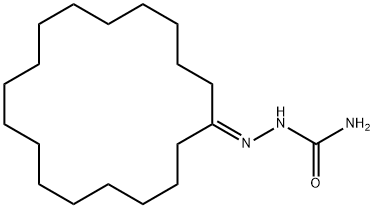 Cyclooctadecanone semicarbazone 结构式