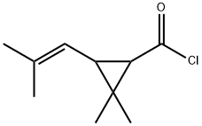 Chrysanthemoyl chloride Struktur