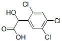 2,4,5-trichloromandelic acid Structure
