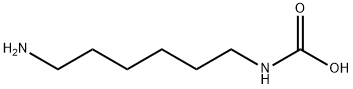 6-アミノヘキシルカルバミド酸 化学構造式