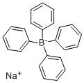 Sodium tetraphenylboron Struktur