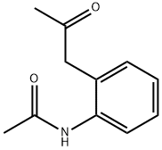 2'-(2-Oxopropyl)acetanilide Struktur