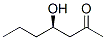 2-Heptanone, 4-hydroxy-, (4R)- (9CI) Structure