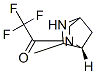 2,5-Diazabicyclo[2.2.1]heptane, 6-methyl-2-(trifluoroacetyl)-, (1R-exo)- (9CI) 结构式
